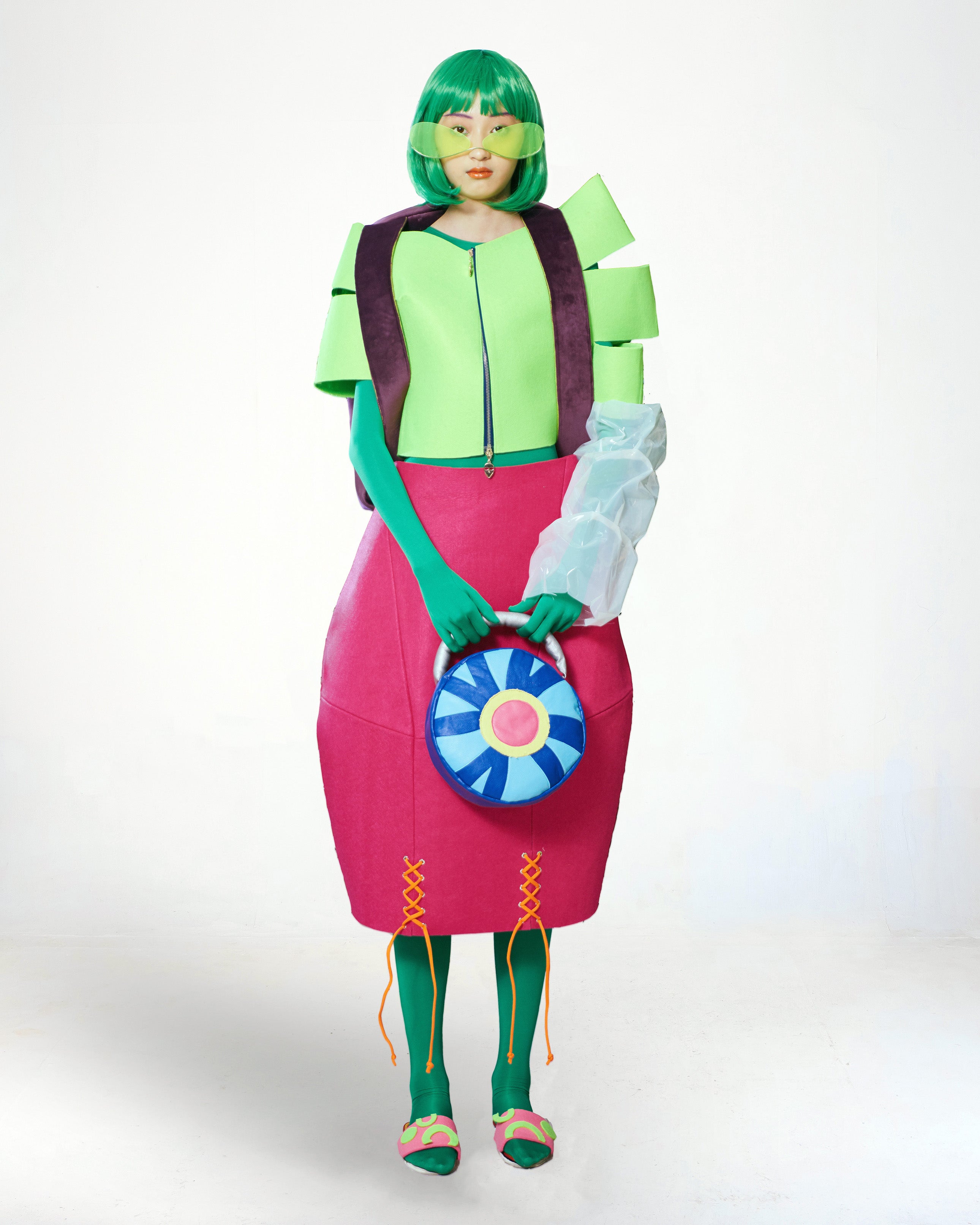 Camouflaged Two-Piece Set