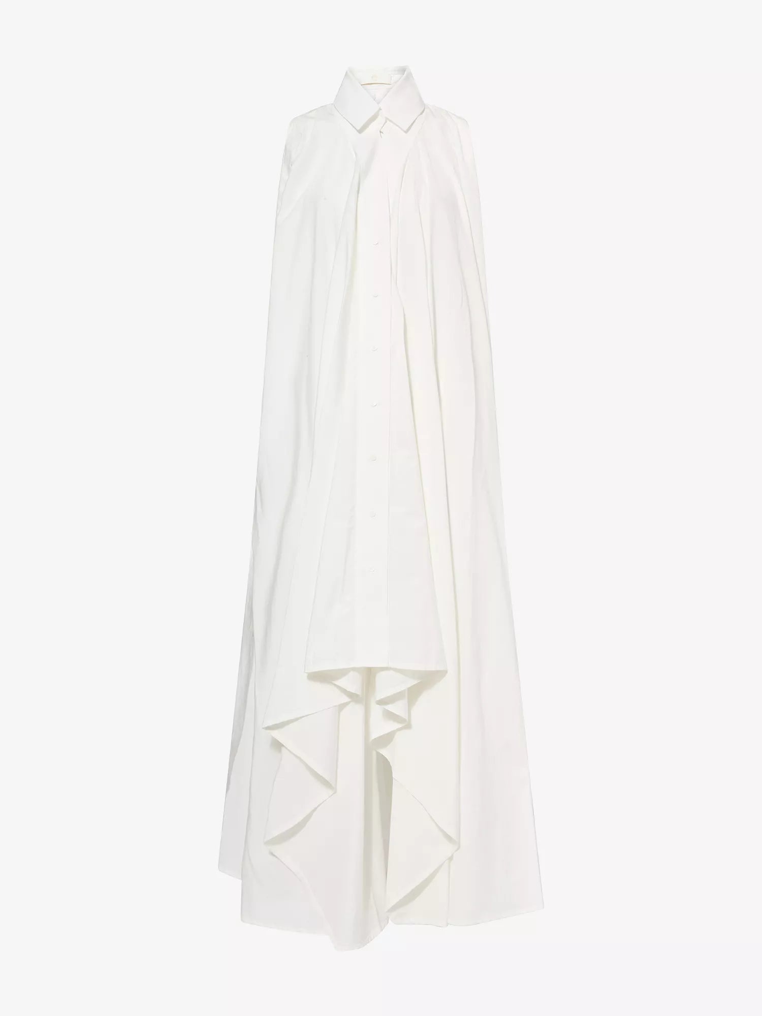 Sleeveless Cotton-poplin Maxi Dress