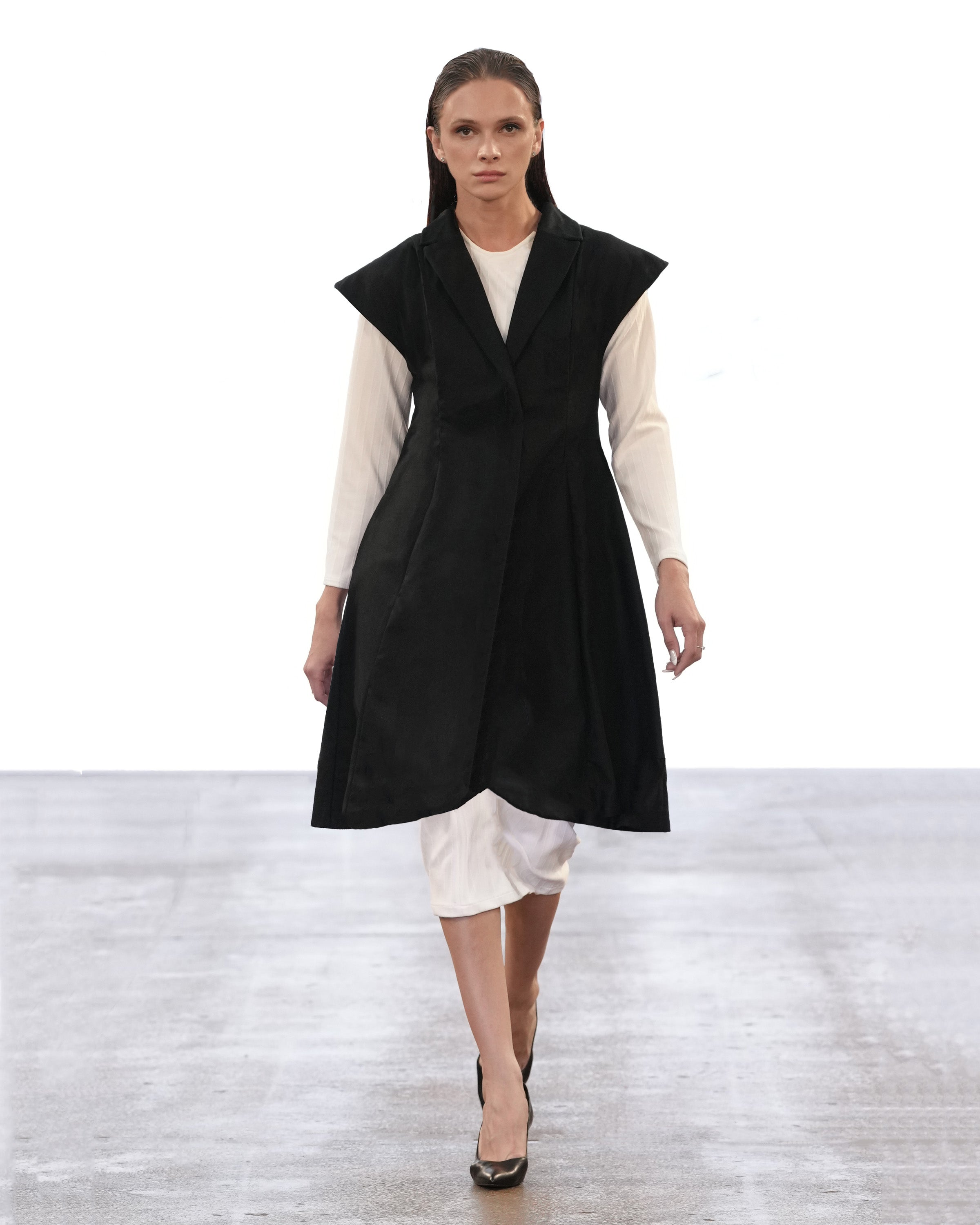 Black Hourglass Coat