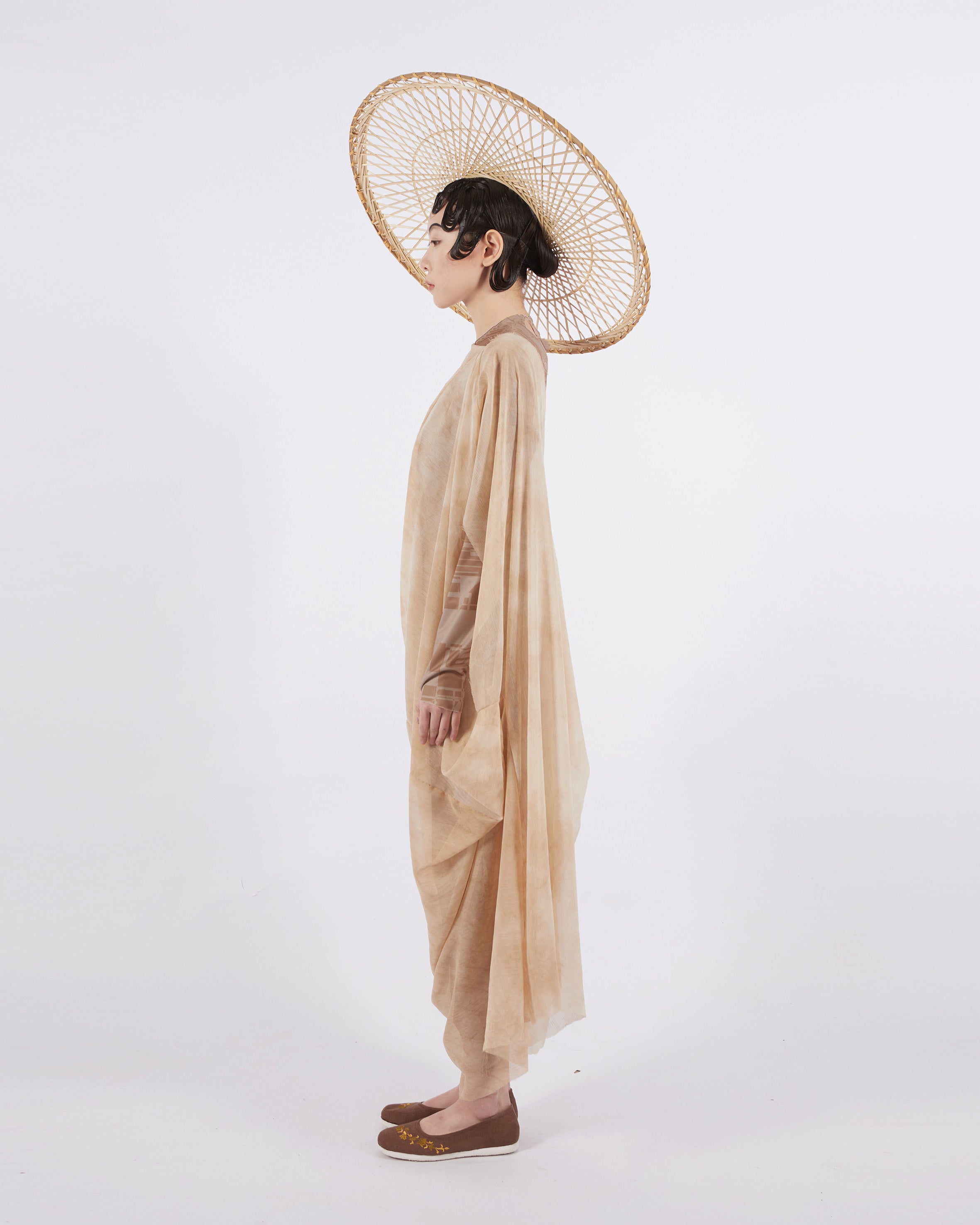 Herb Dye Chinse Silk Robe