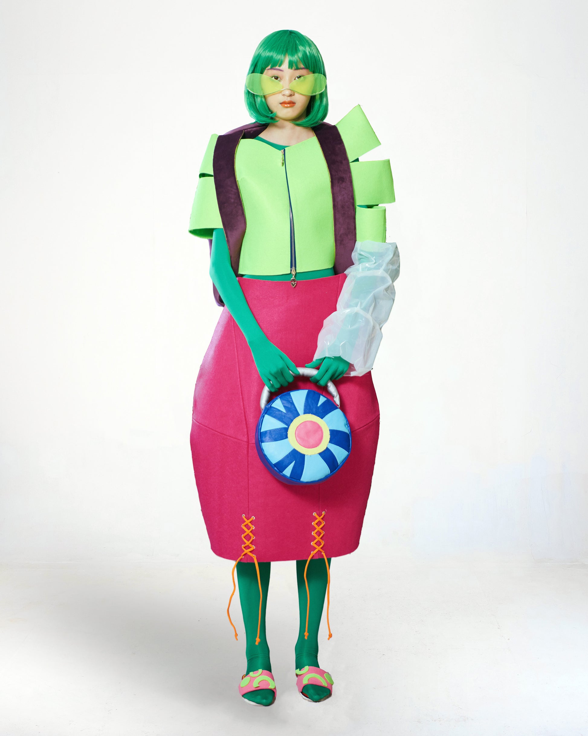 Camouflaged Two-Piece Set