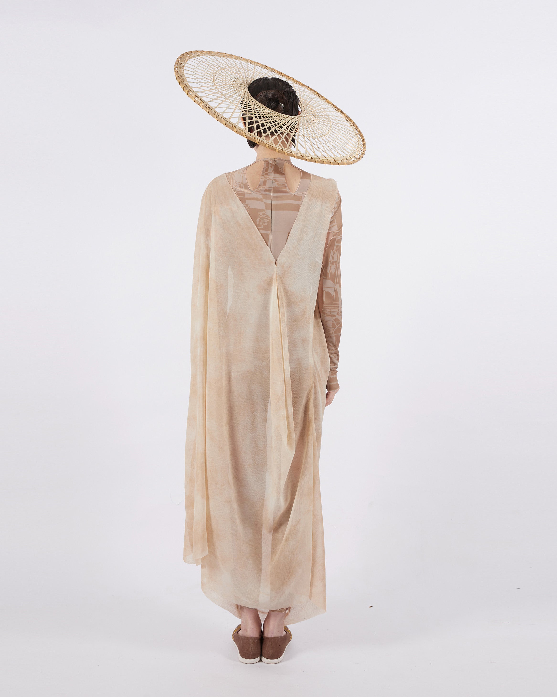 Herb Dye Chinse Silk Robe