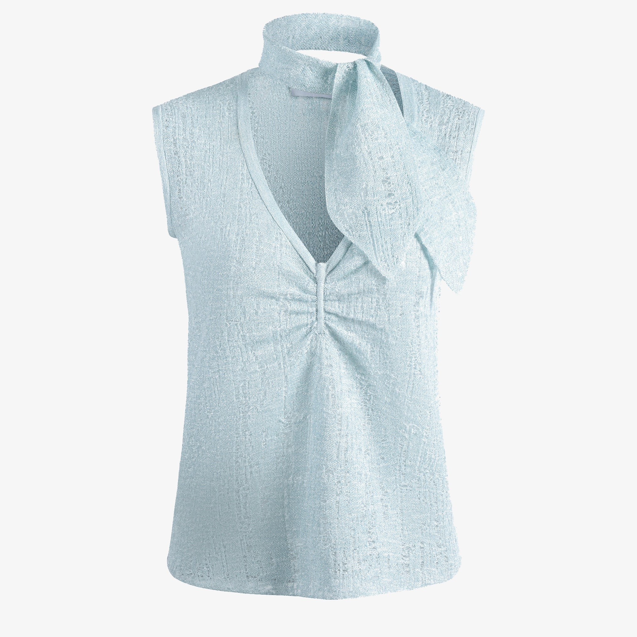 Aqua drift knit top