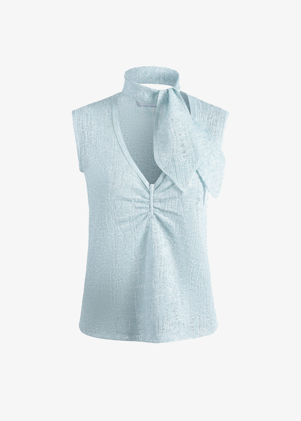 Aqua drift knit top