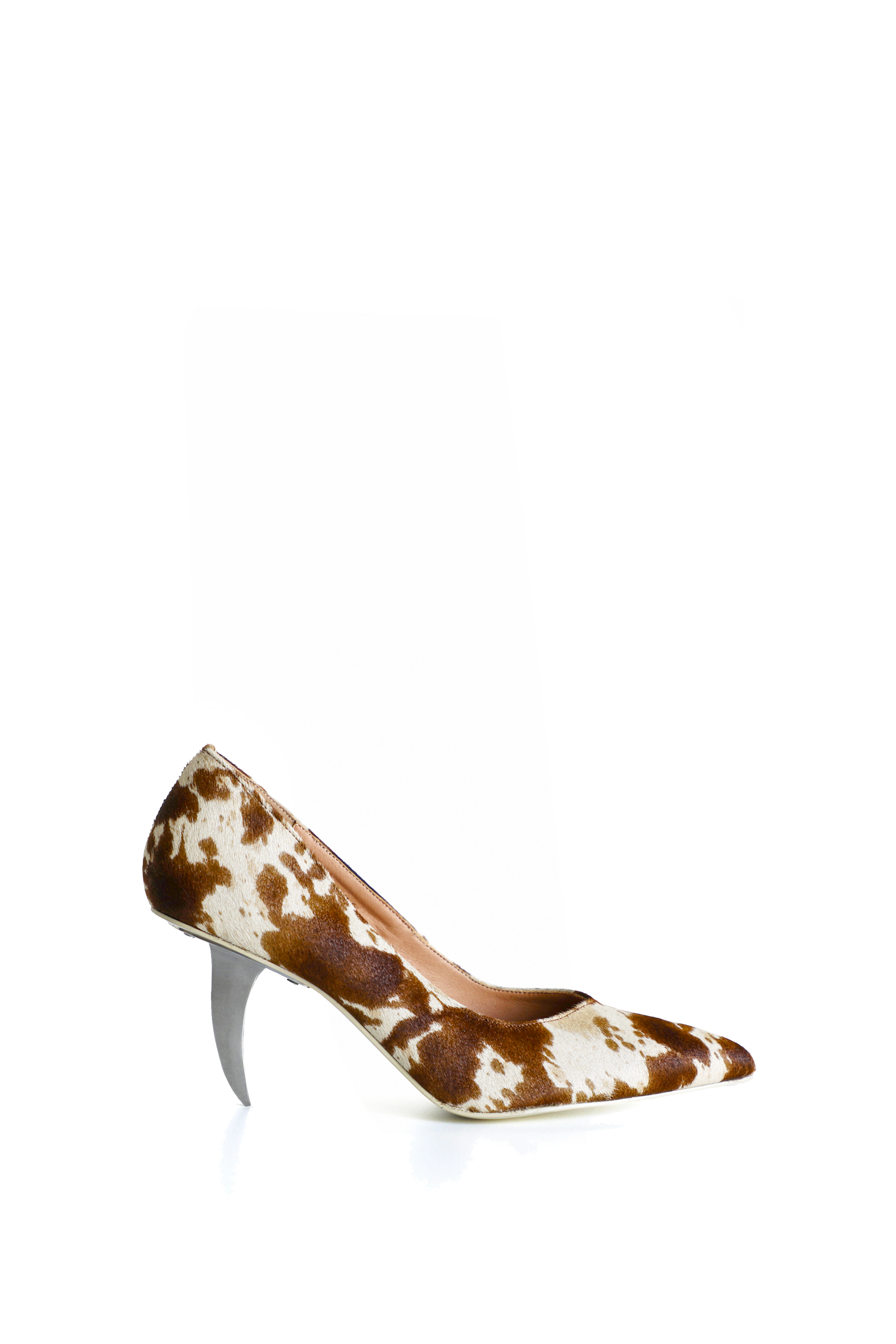 Classic High Heels in Cowhide