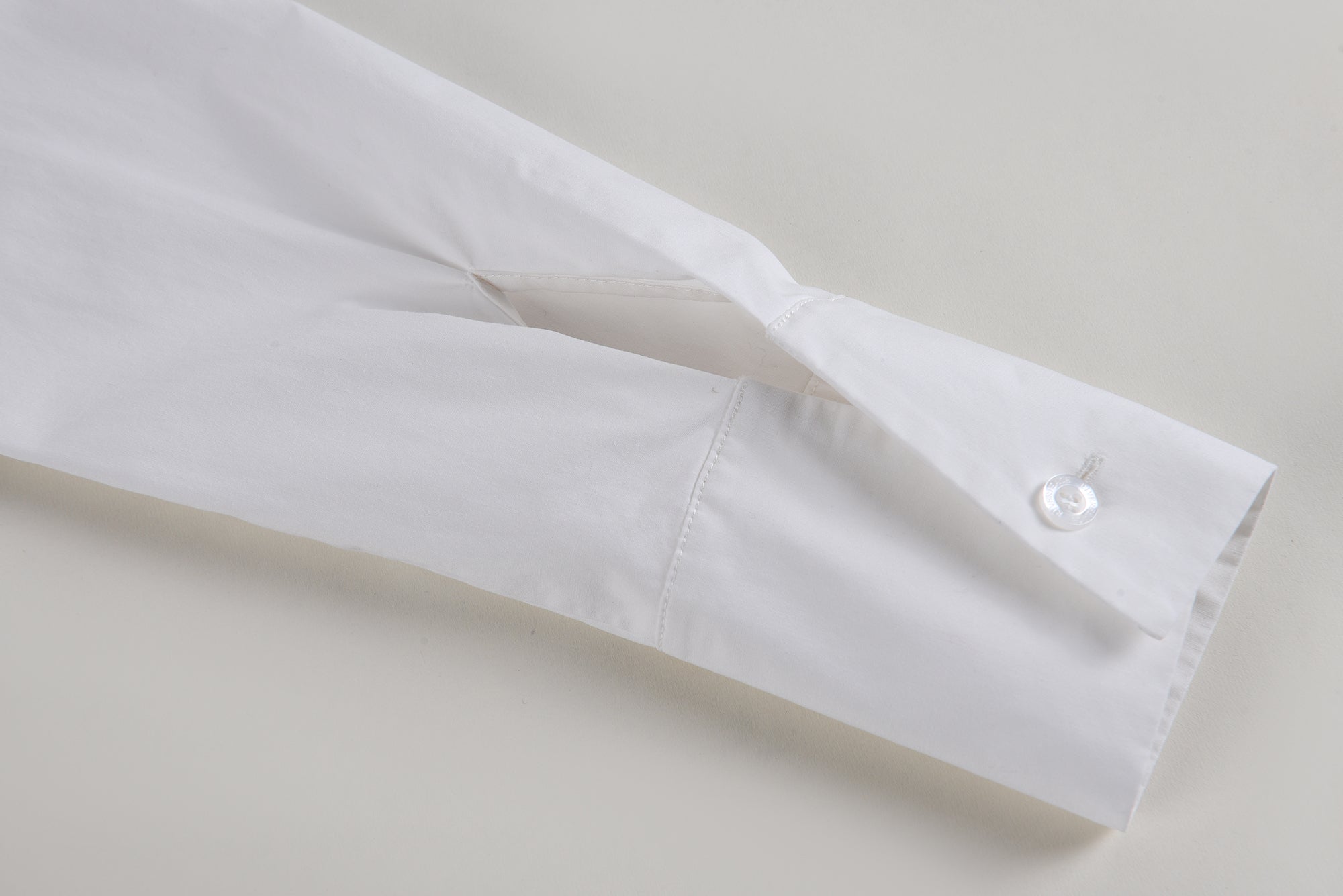 Chemise blanche plissée