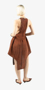 Silk Maxi Dress Back