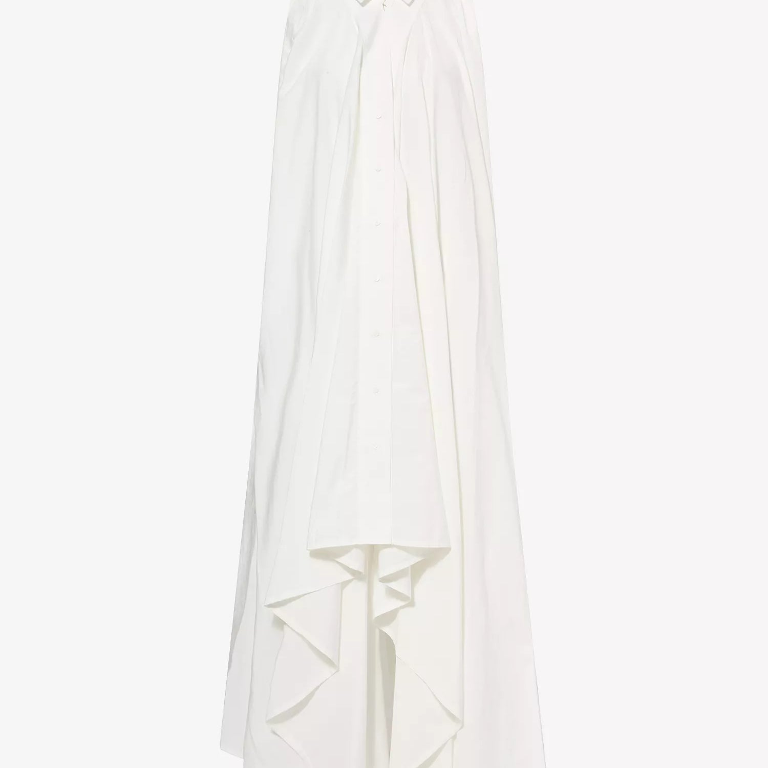 Sleeveless Cotton-poplin Maxi Dress