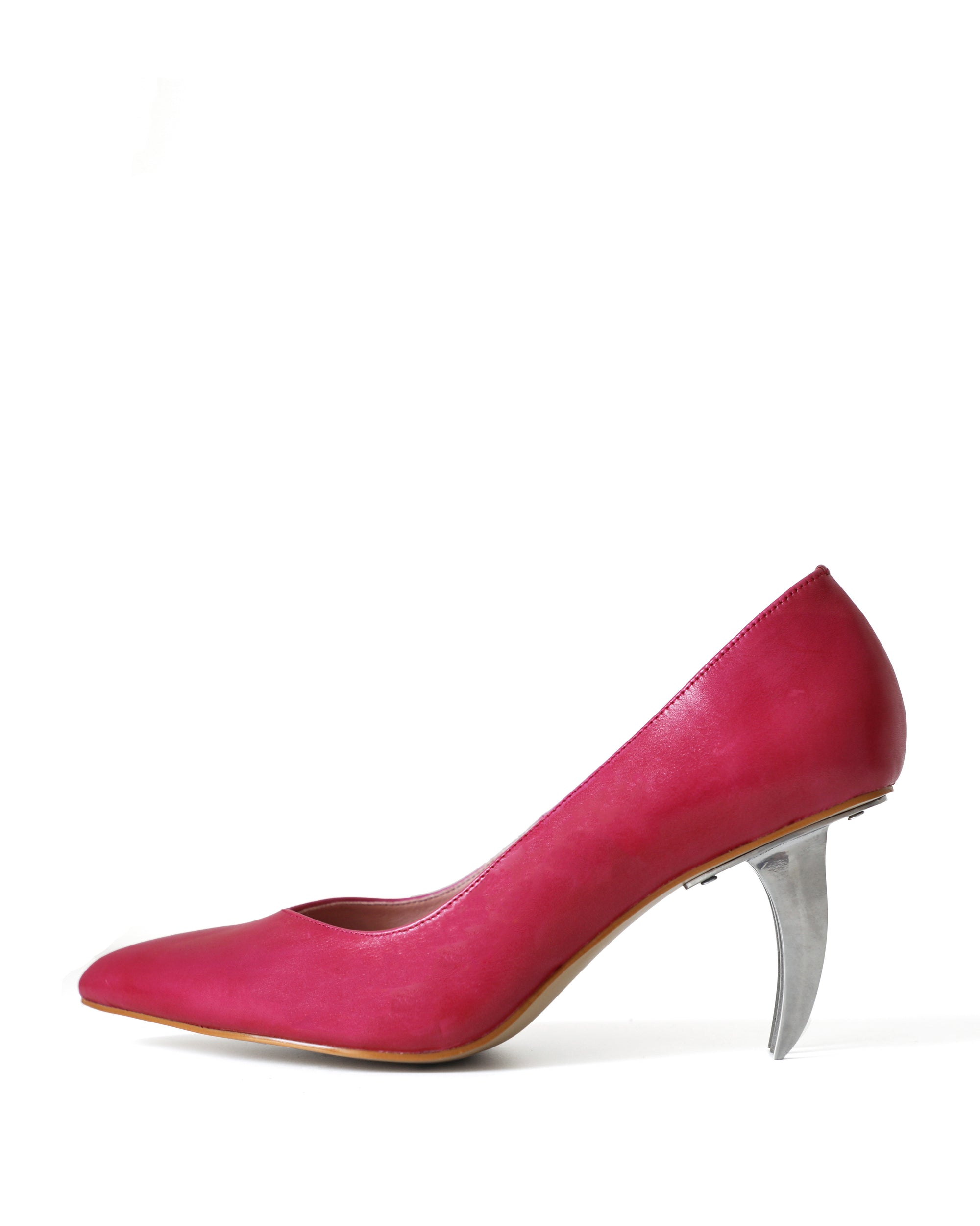 Red Violet Blade Heels - RIVERPEACE.CO Women's High Heels - Front
