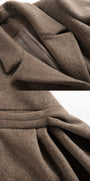 Details of brown coat