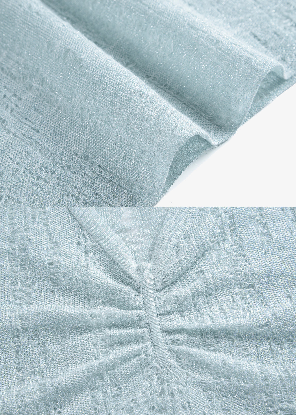 light blue knit top detail 2