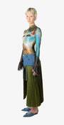 pisces printed top front