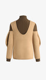 Sculpted knit top profile