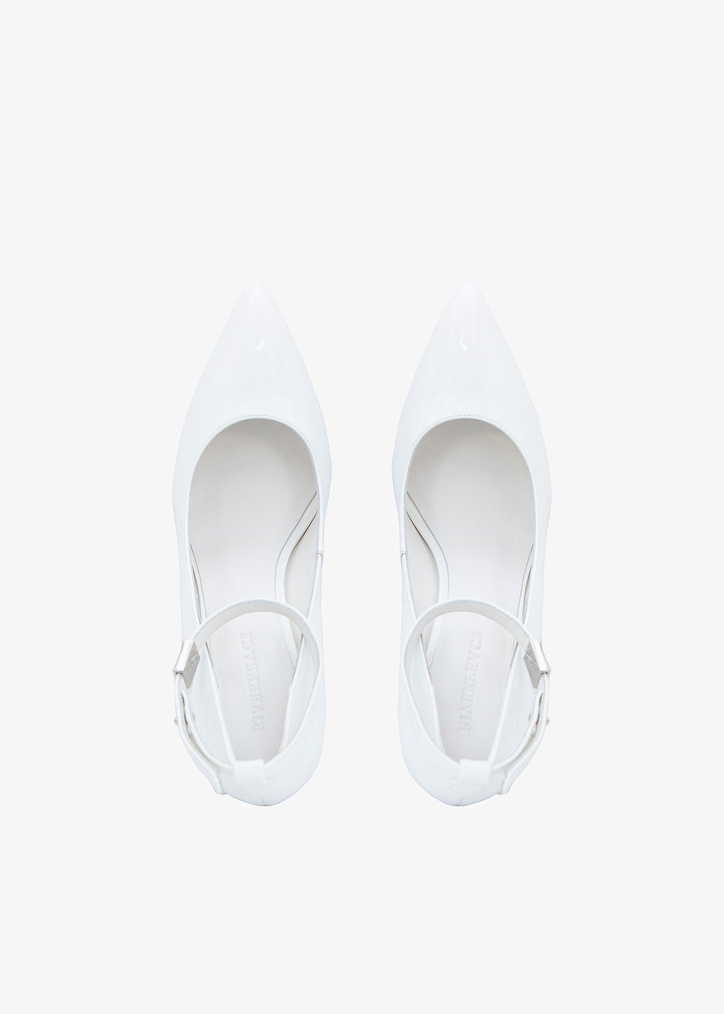 Rlogo Blade Heels - White