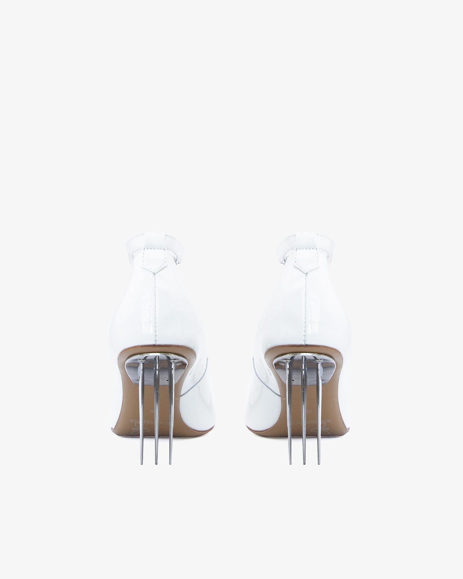 Rlogo Blade Heels - White