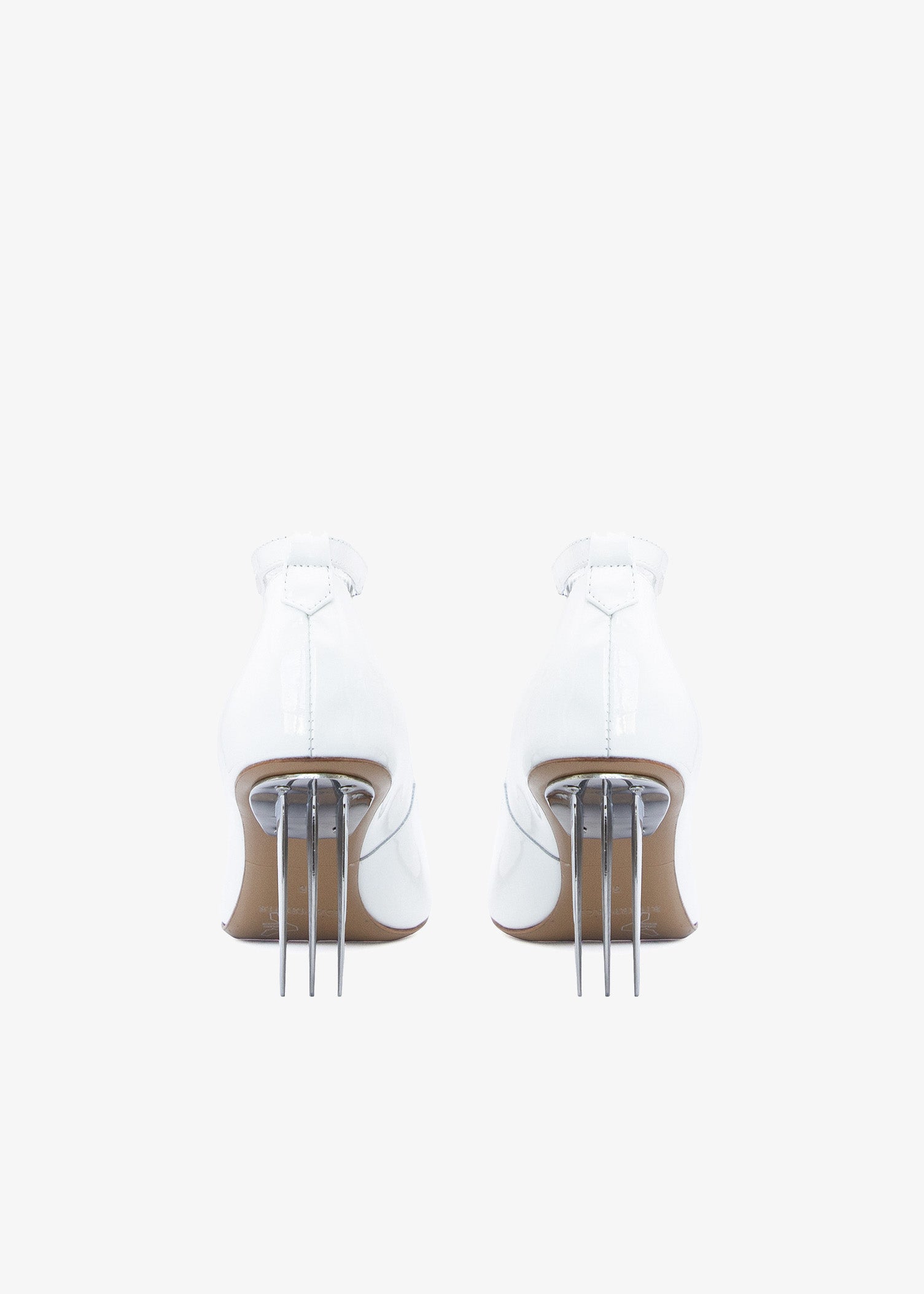 Rlogo Blade Heels - White