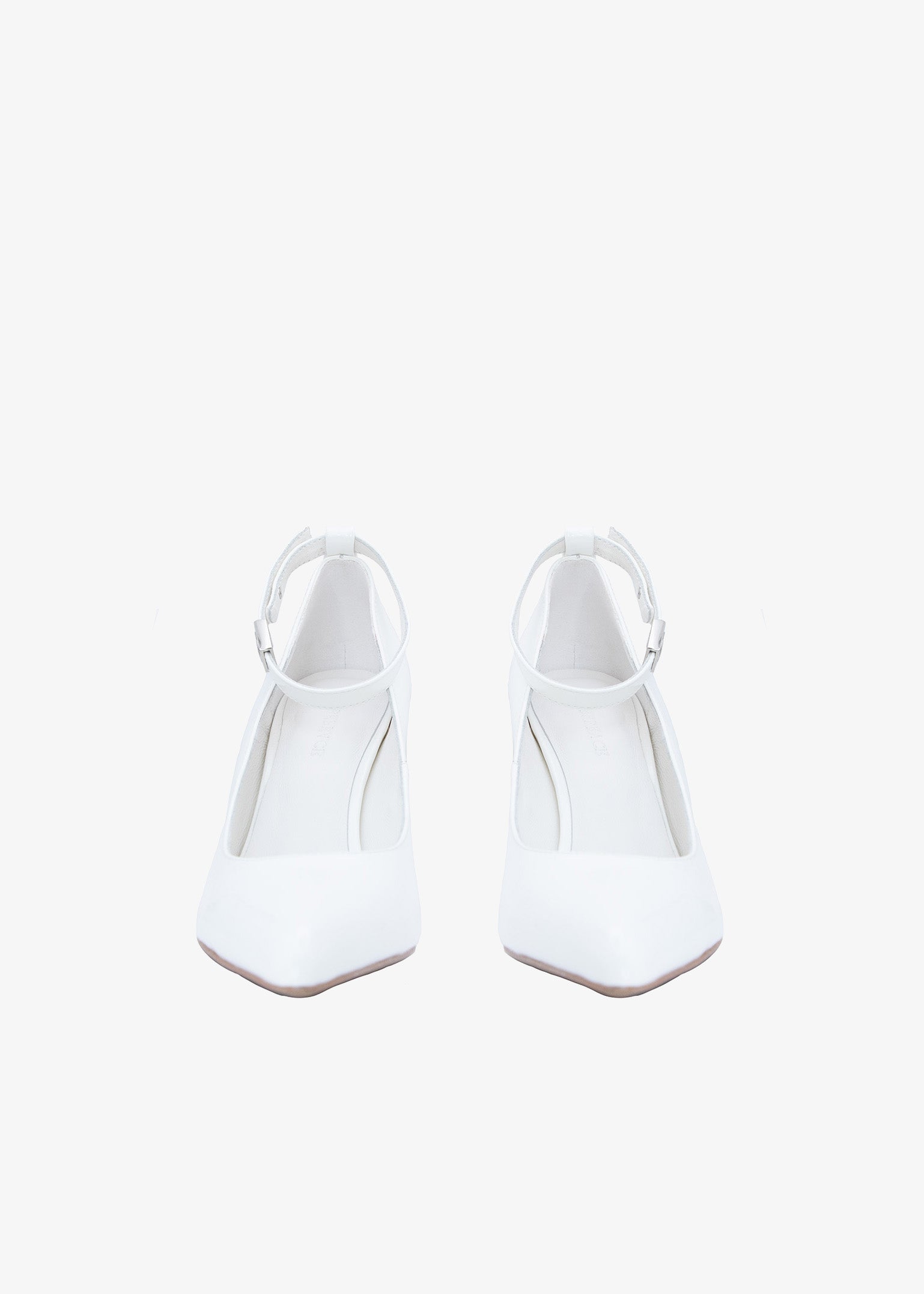 Rlogo Blade Heels - White