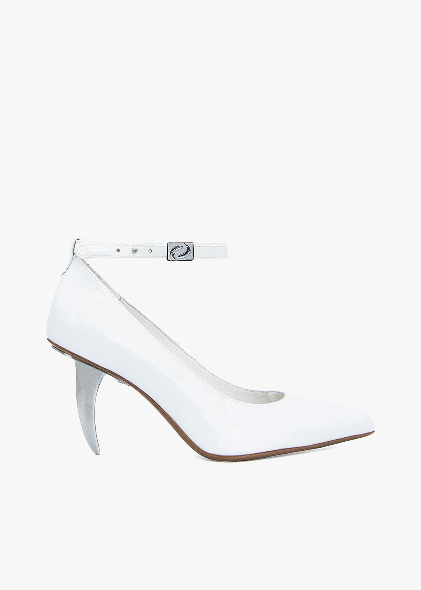 Rlogo Blade Heels - White